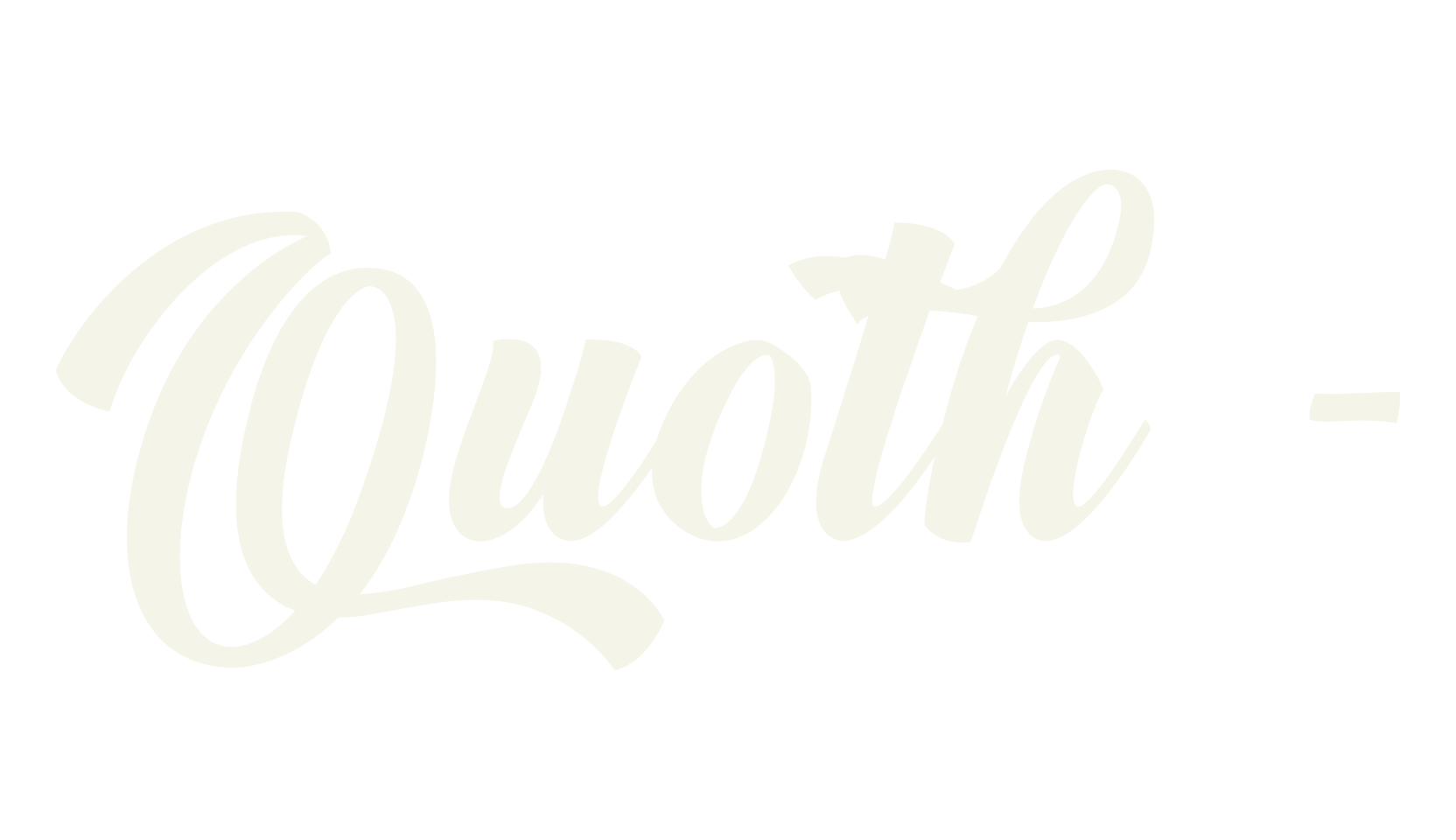 Quoth -, lettering font preview