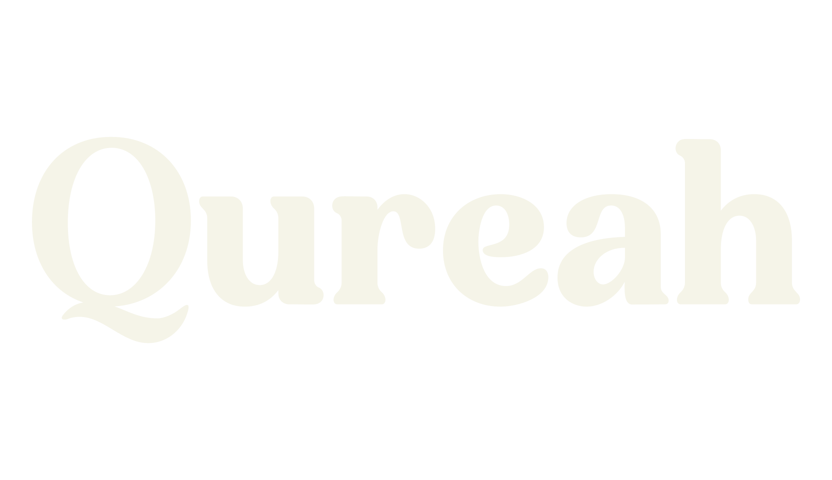Qureah, serif font preview