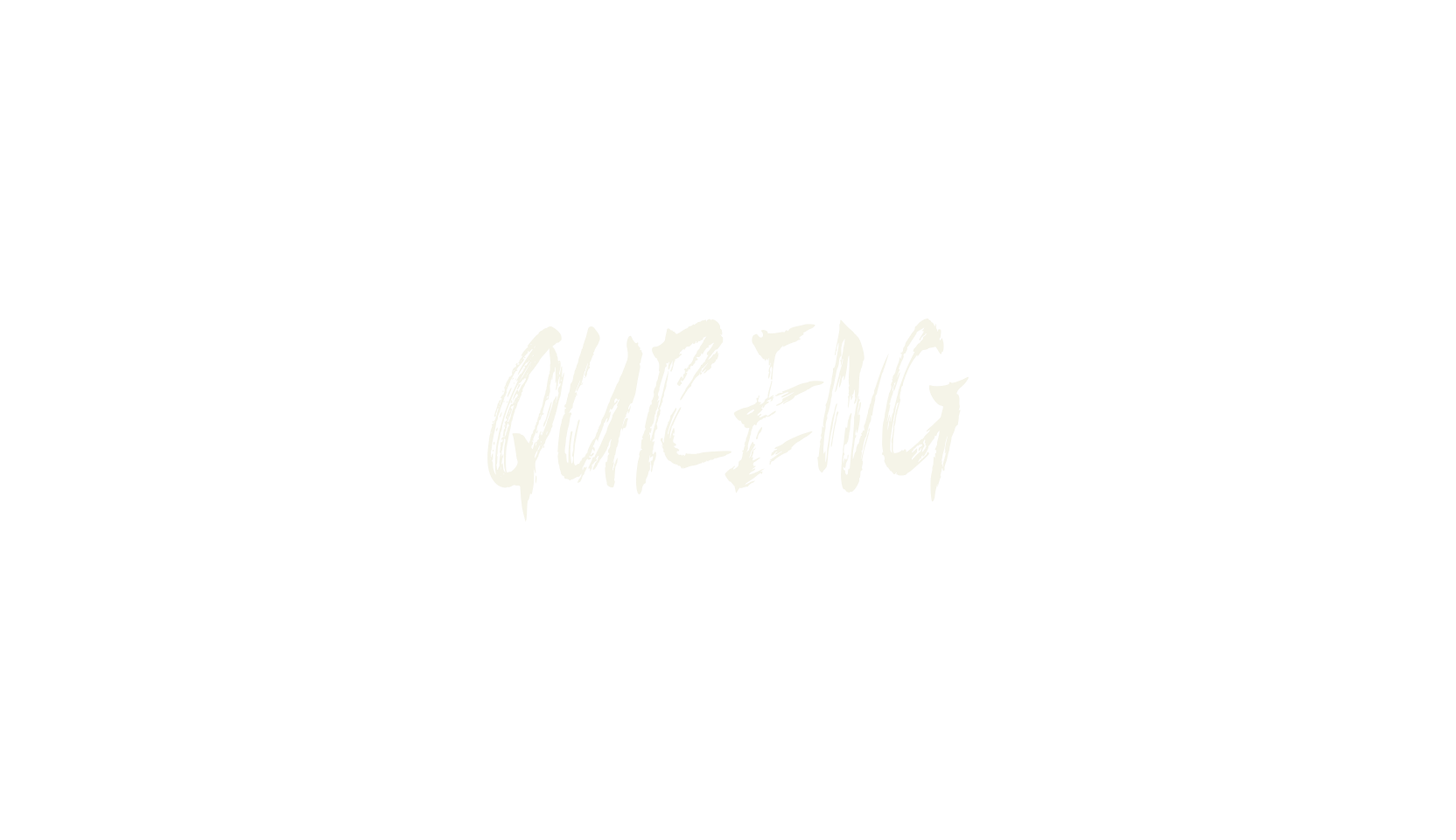 Qureng, horror font preview
