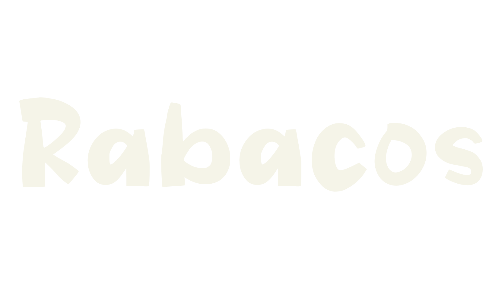 Rabacos, cool font preview