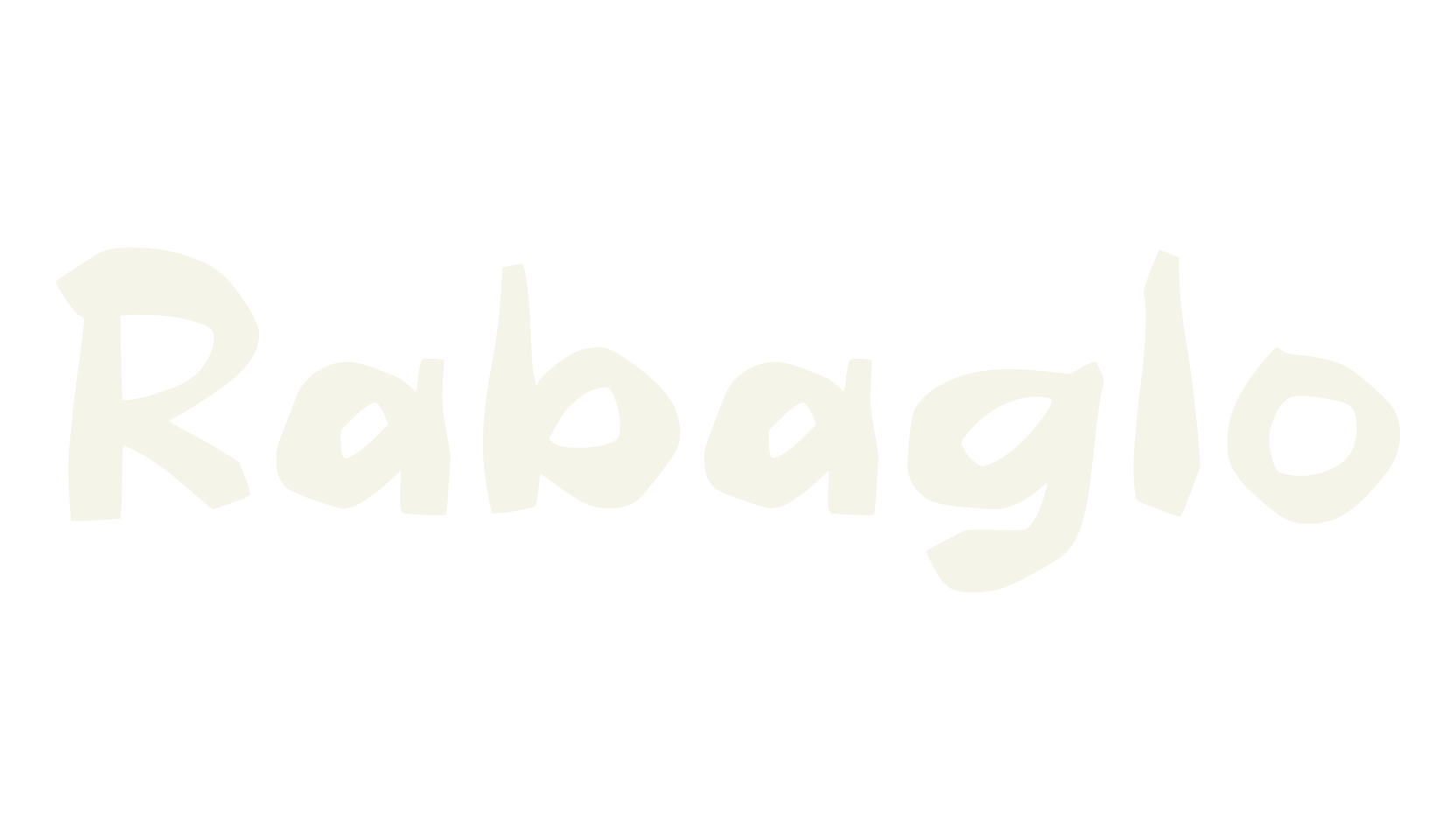 Rabaglo, marker font preview