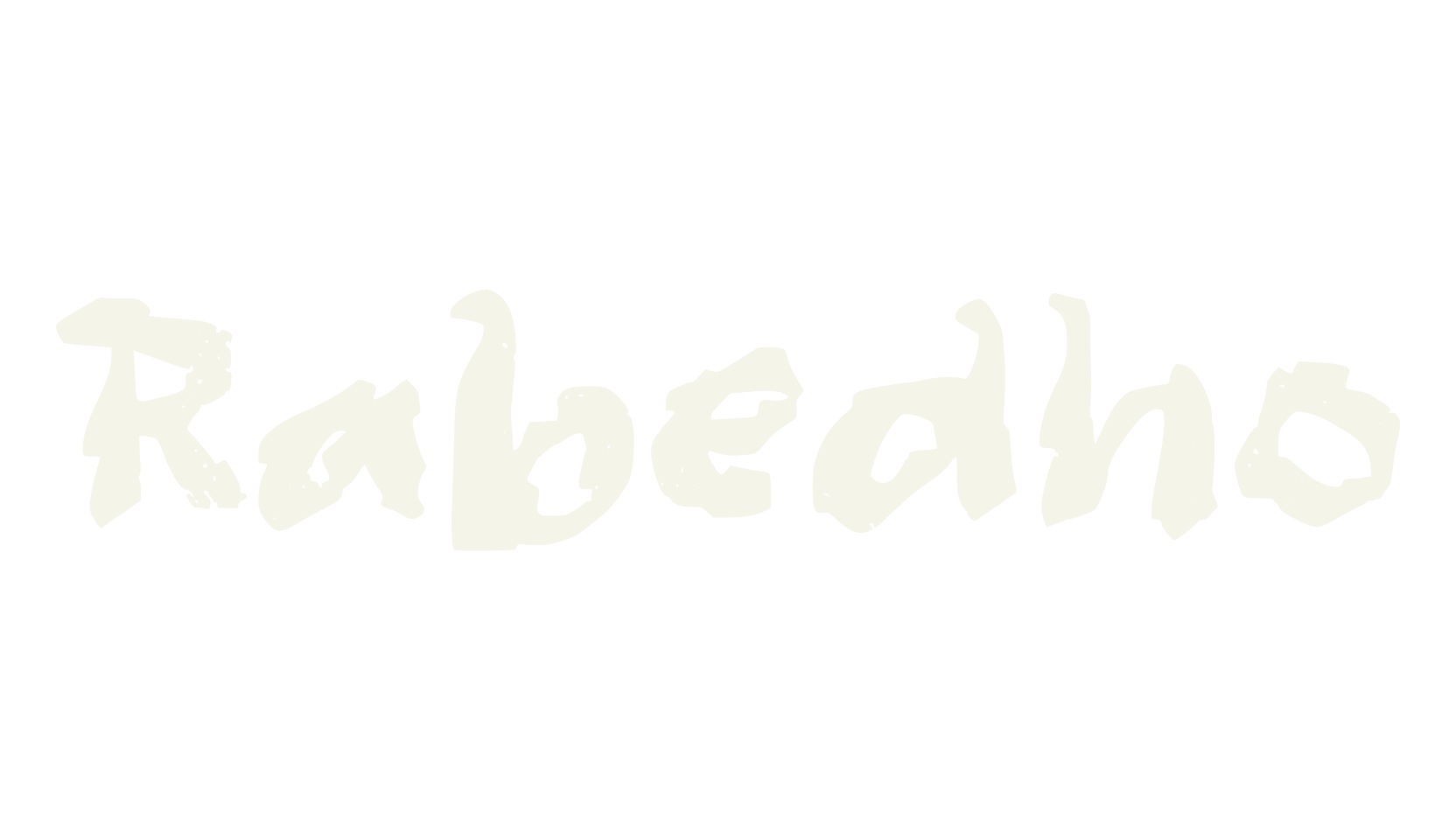 Rabedho, fashion sign font preview