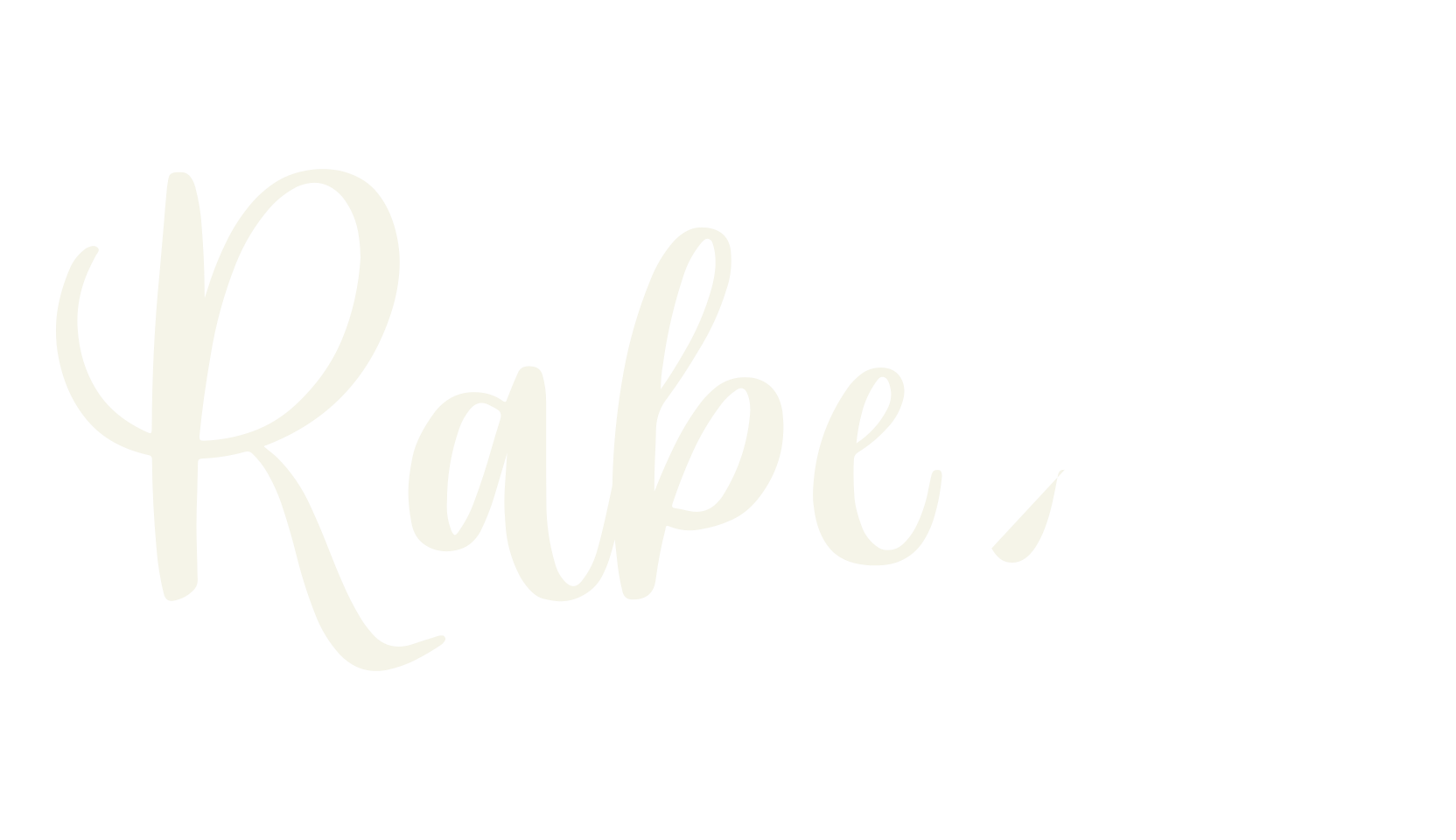 Rabella, handwritten font preview