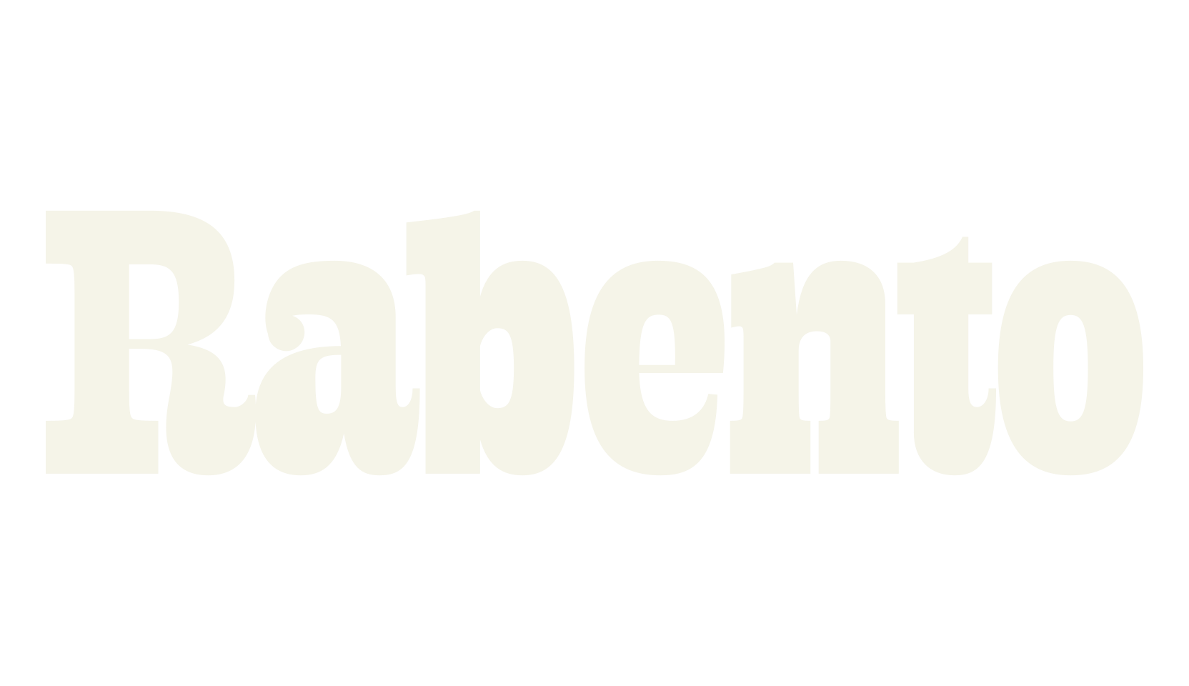 Rabento, display market font preview