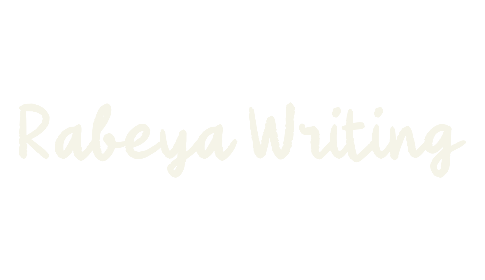 Rabeya Writing, handwritten font preview
