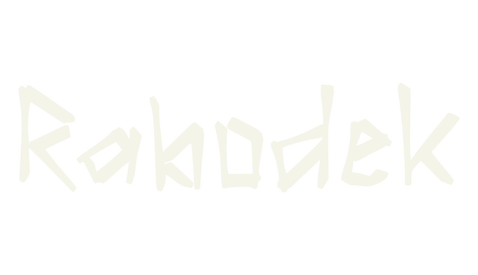 Rabodek, greek font preview