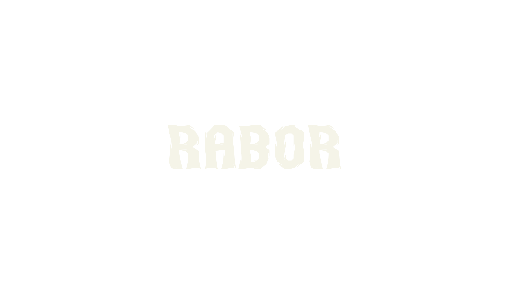 Rabor, custom font preview