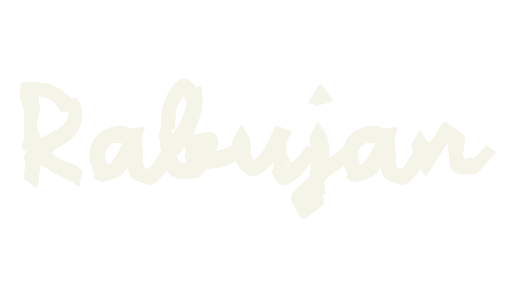 Rabujan, fashion script font preview