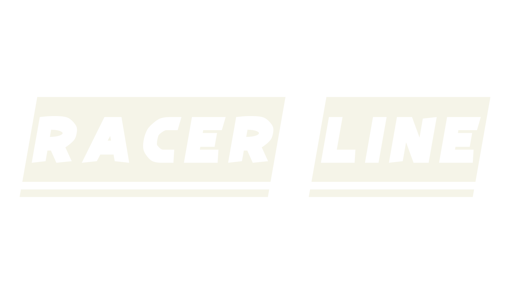 Racer Line, racing font preview