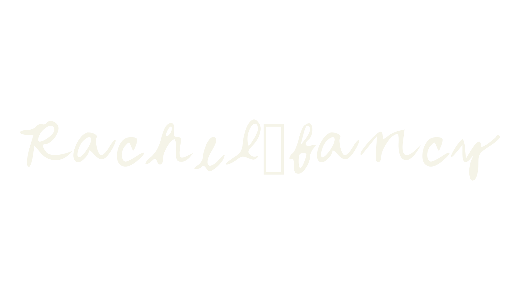 Rachel_fancy, handwriting font preview