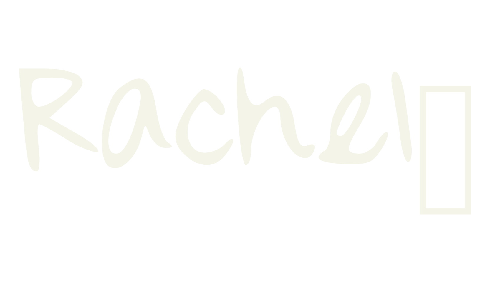 Rachel_, handwriting font preview