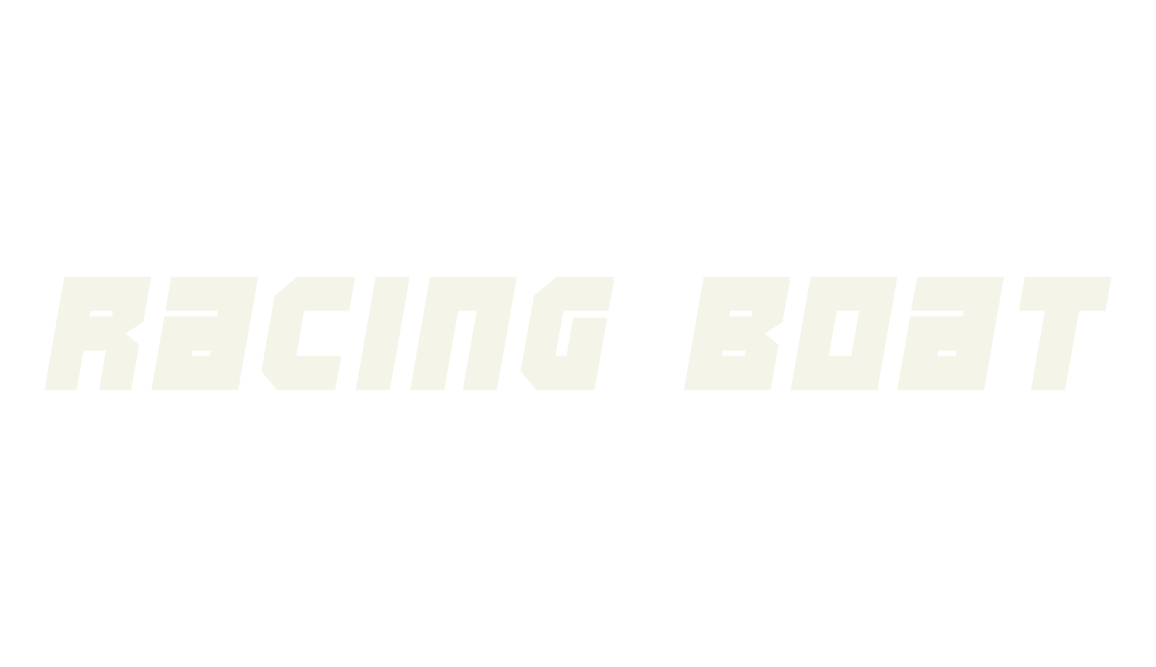 Racing Boat, sans serif font preview
