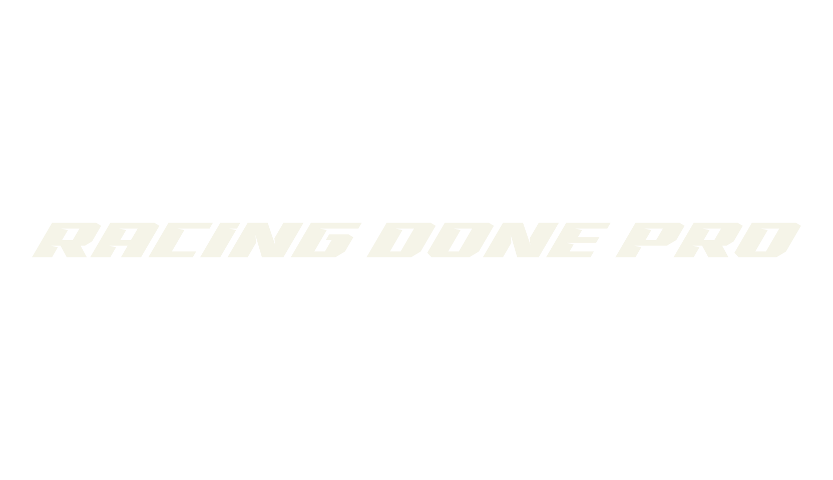 Racing Done Pro, racing font preview