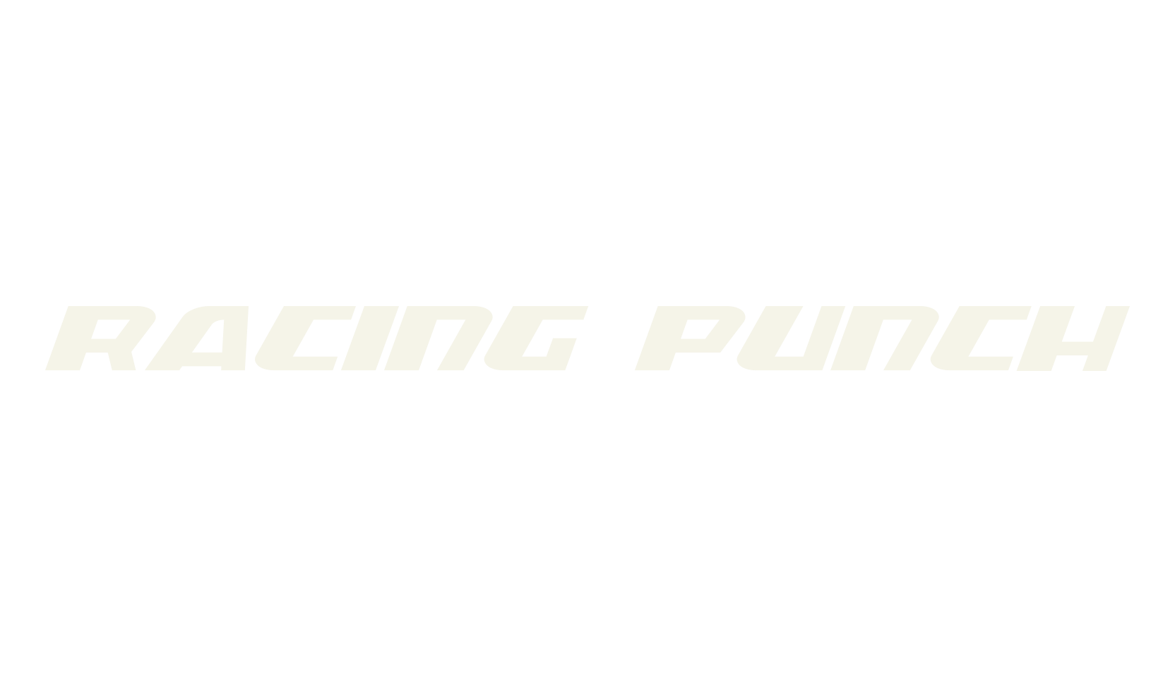 Racing Punch, racing font preview