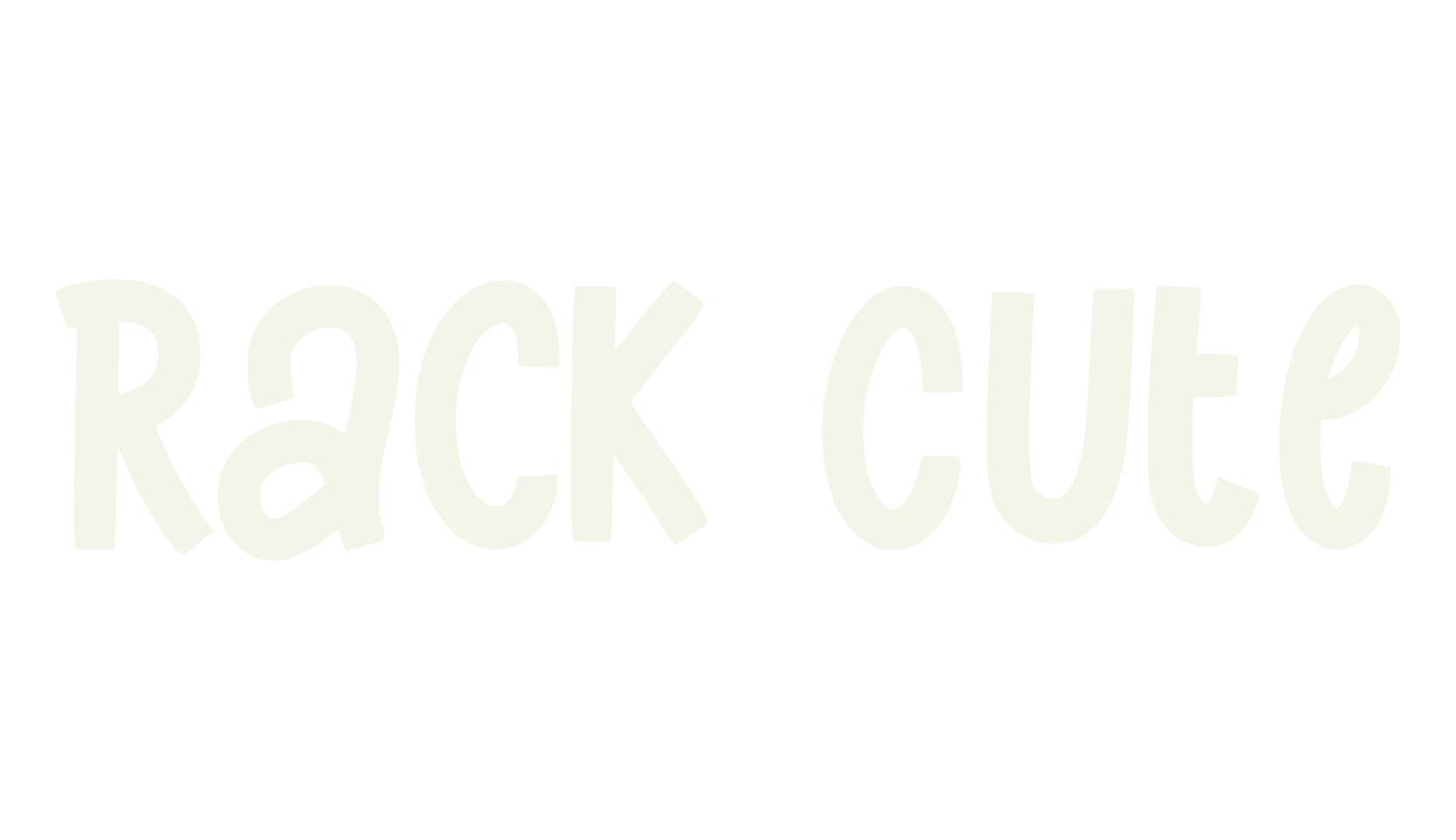 Rack Cute, cute font preview