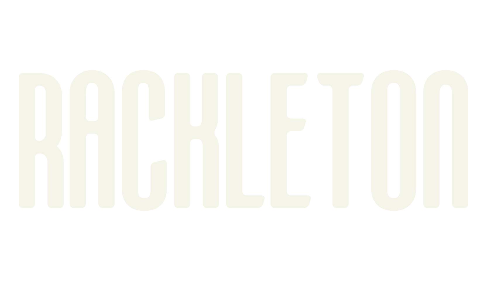 Rackleton, retro font preview