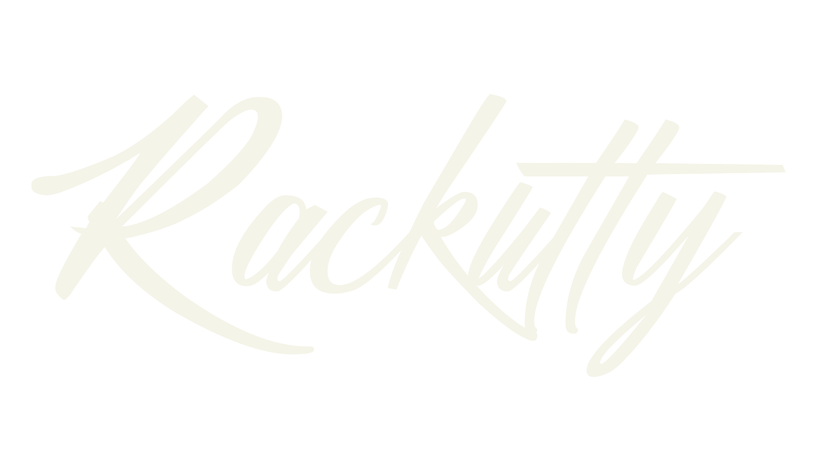 Rackutty, cool font preview