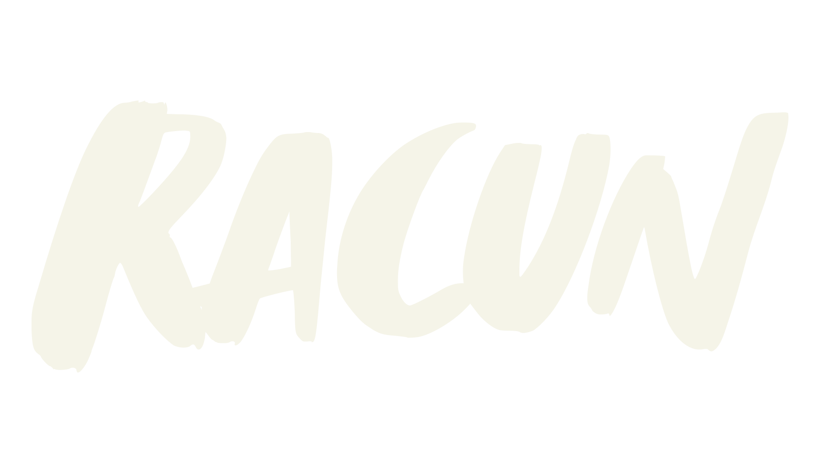 Racun, hand drawn font preview