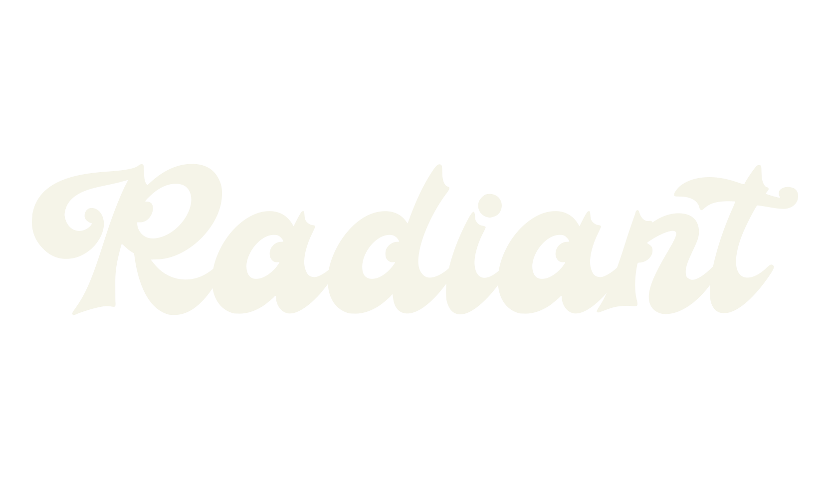 Radiant, bold font preview