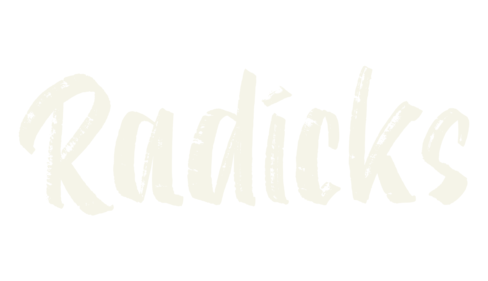 Radicks, fashion script font preview