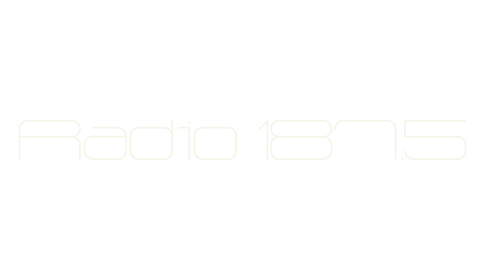 Radio 187.5, sans font preview