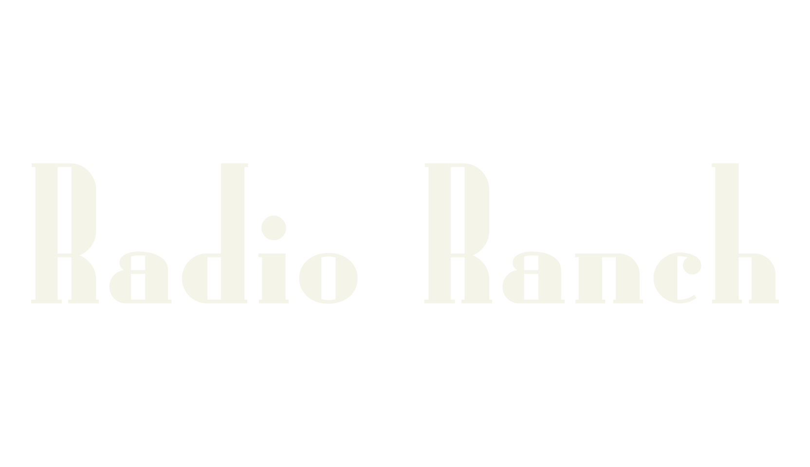Radio Ranch, display market font preview