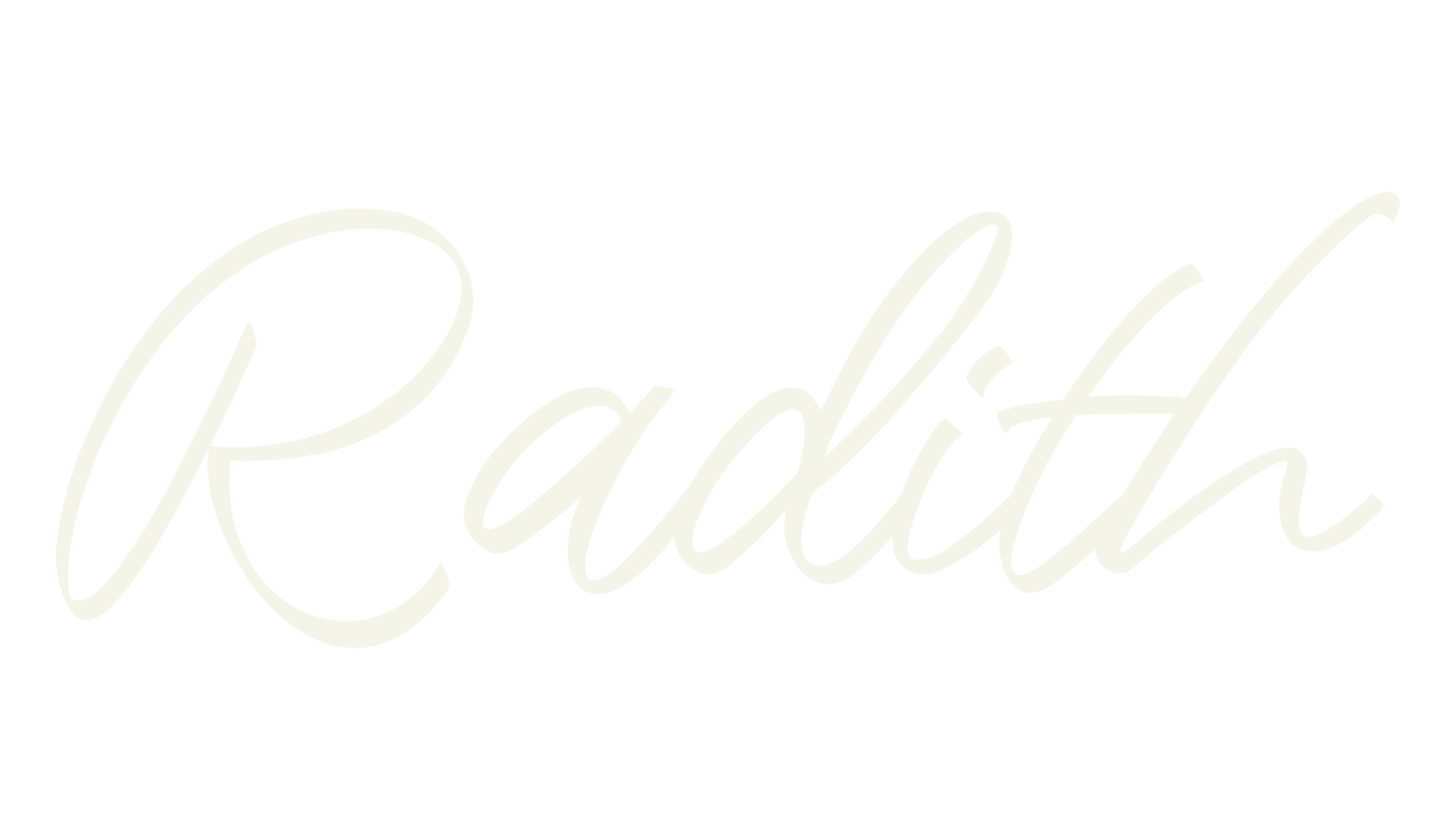 Radith, fashion script font preview