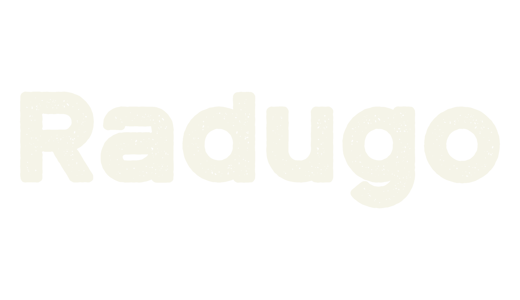 Radugo, retro font preview