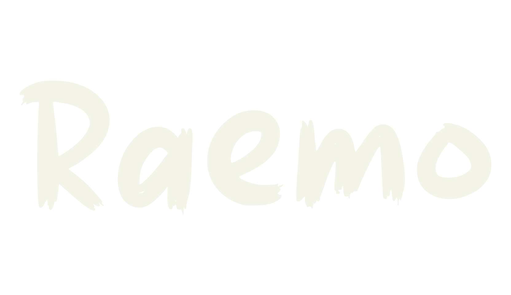 Raemo, fashion sign font preview