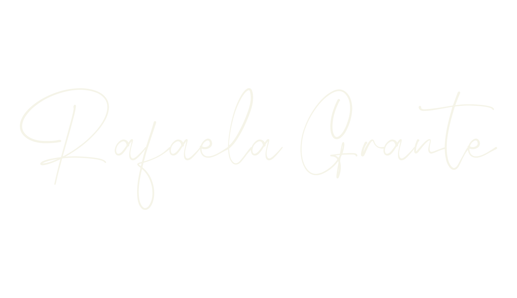 Rafaela Grante, script font preview