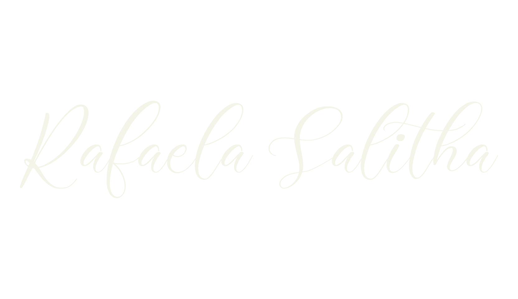 Rafaela Salitha, script font preview