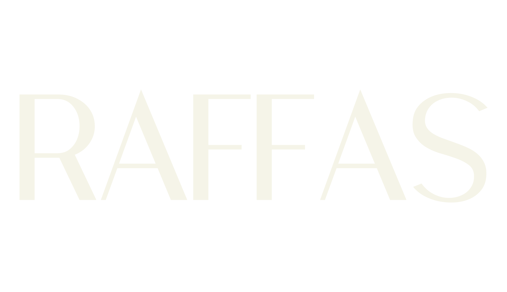 RAFFAS, typography font preview