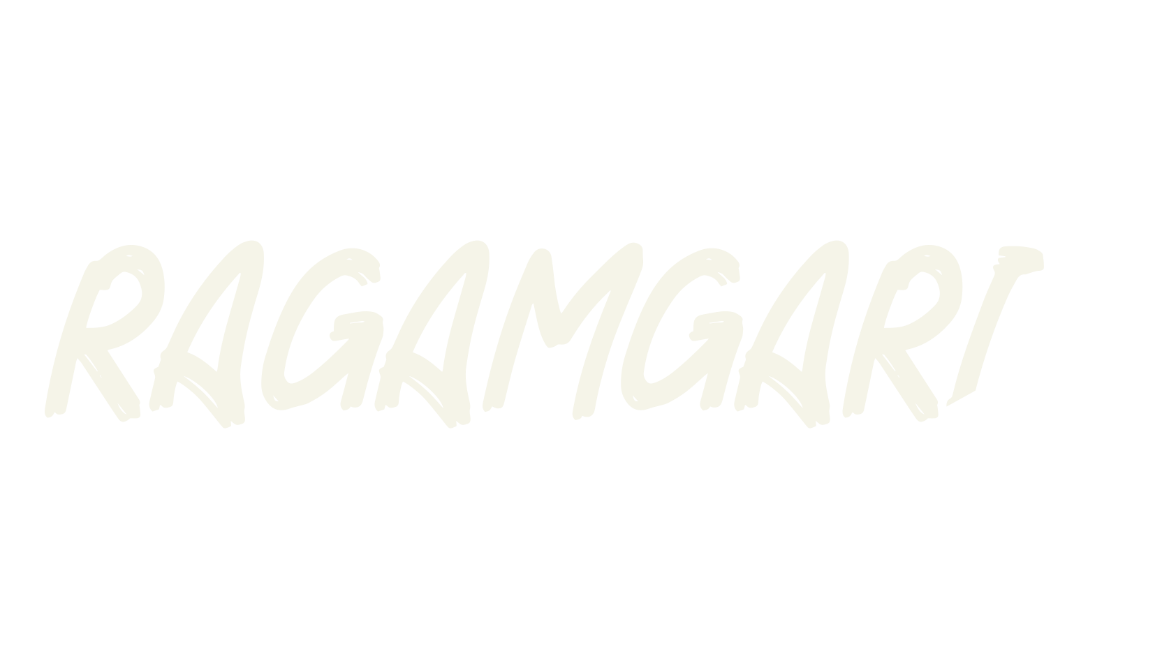 RAGAMGARIS, graffiti font preview