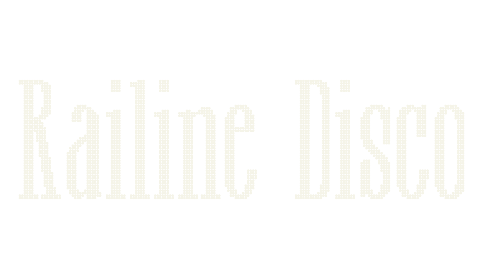 Railine Disco, display market font preview