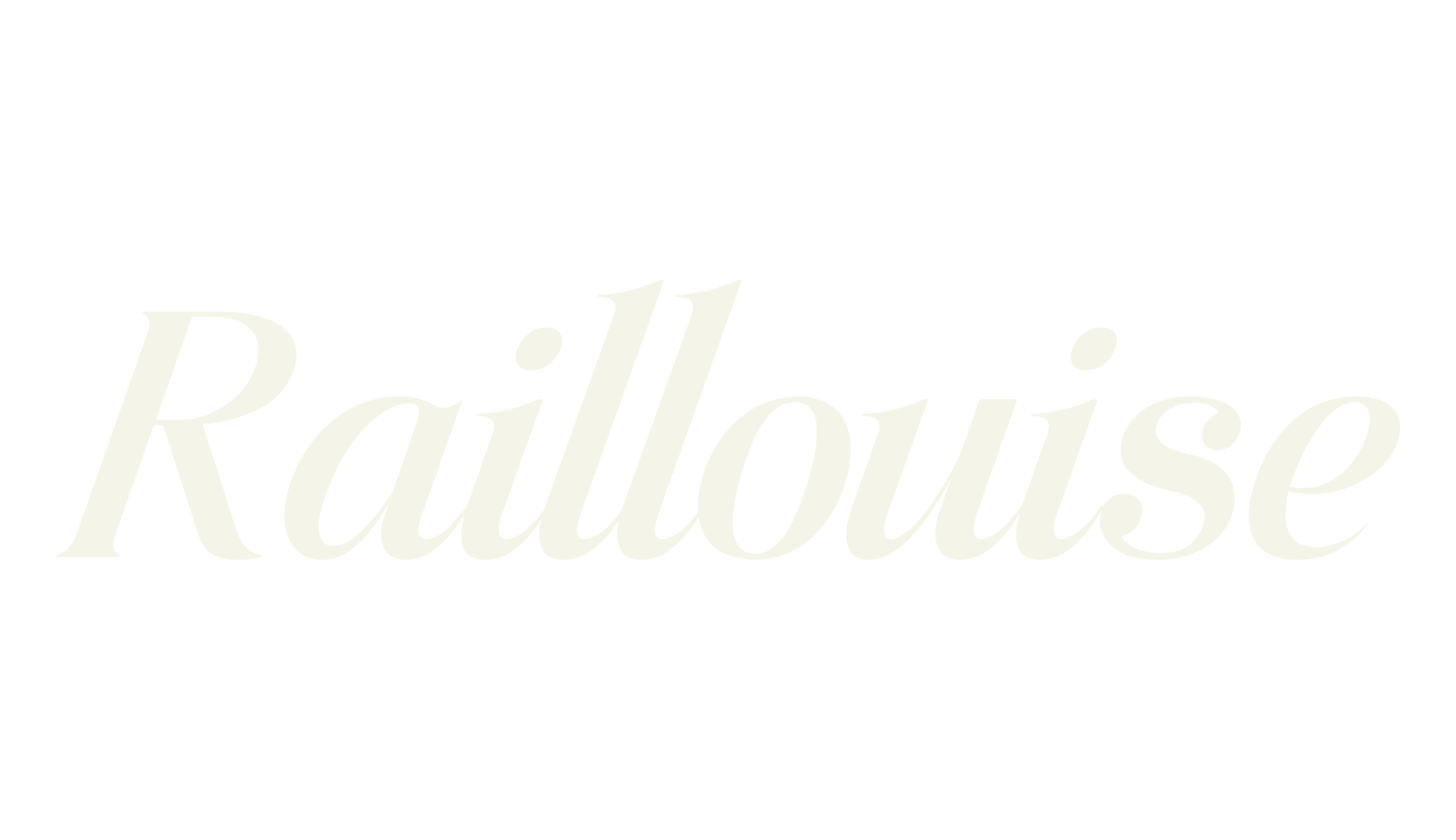 Raillouise, fashion script font preview