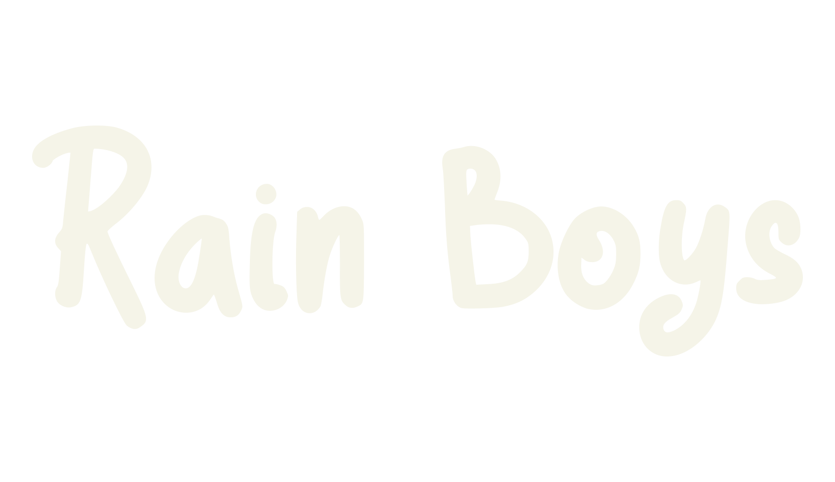 Rain Boys, fun font preview