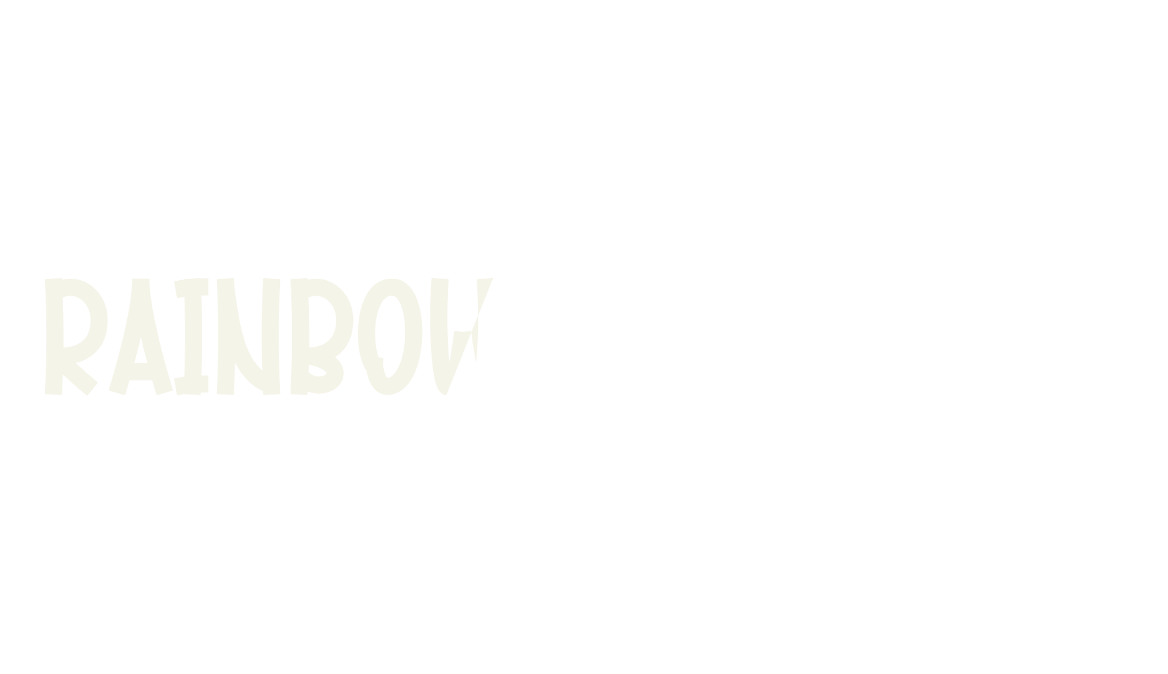 Rainbow Christmas, christmas font preview