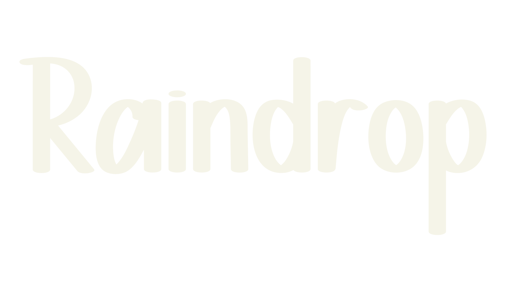 Raindrop, wedding font preview