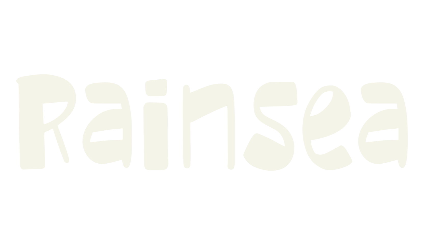 Rainsea, fun font preview