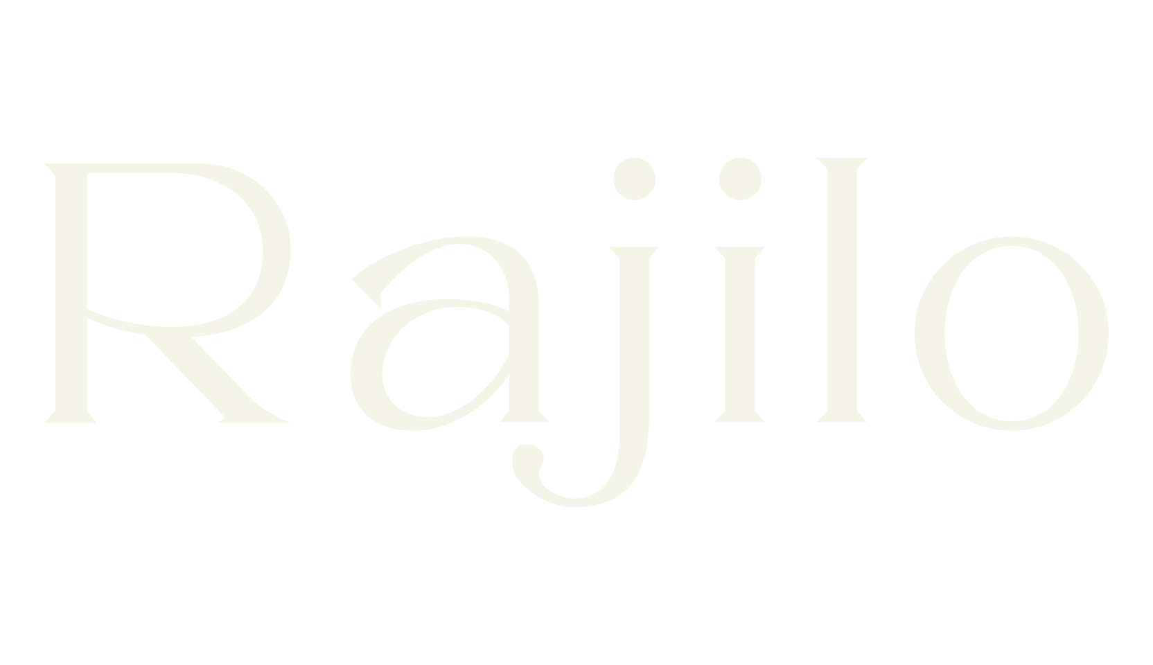 Rajilo, display font preview