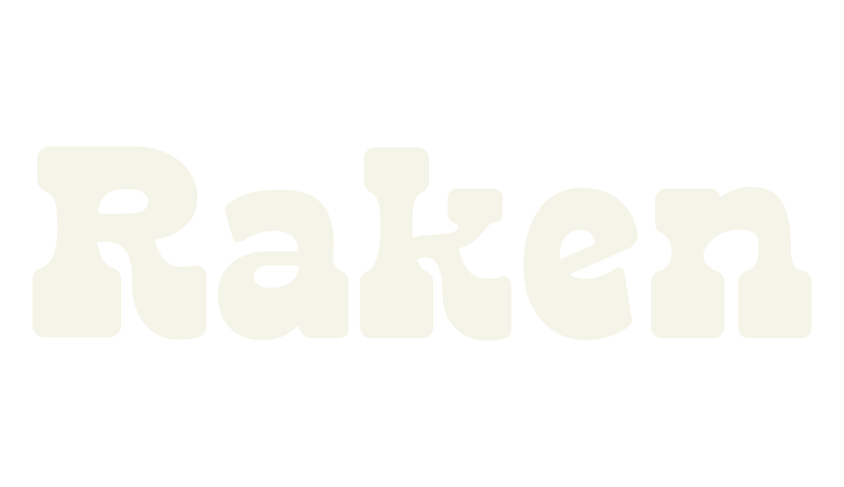 Raken, banner font preview