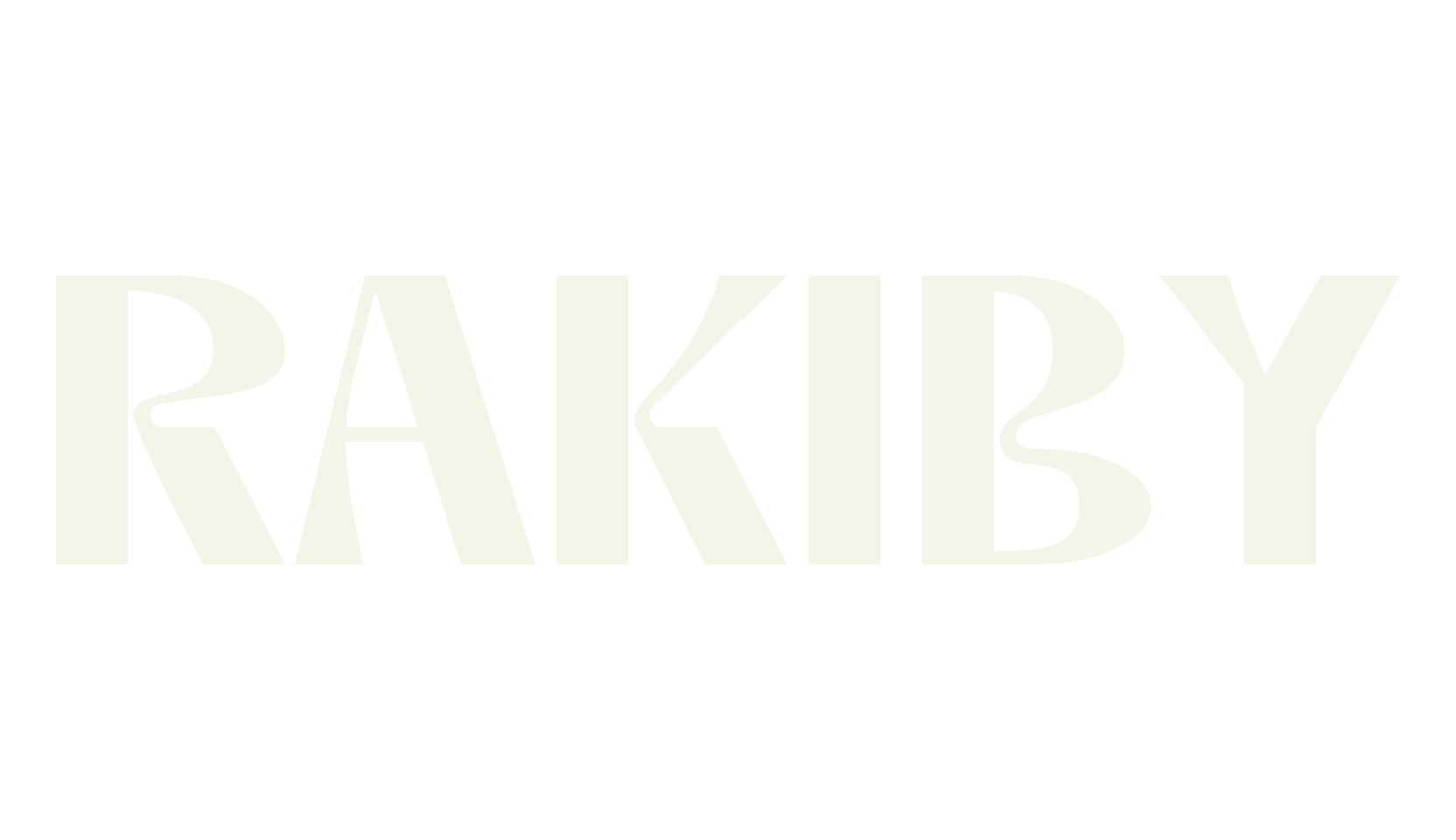 RAKIBY, lettering font preview