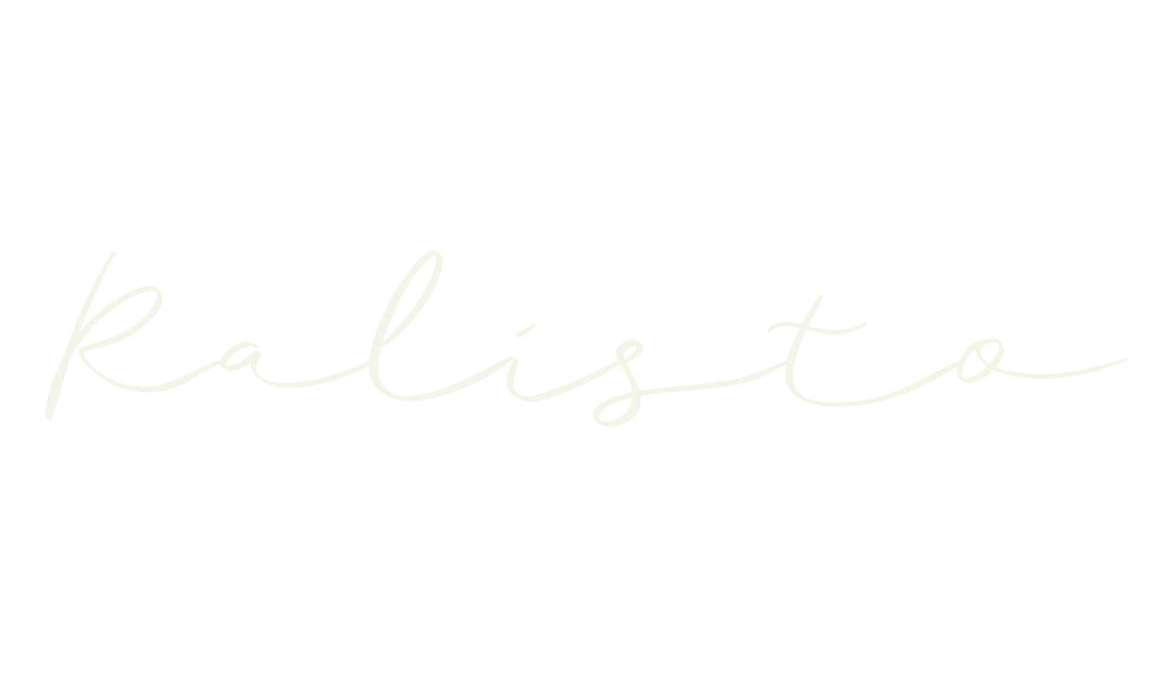 Ralisto, handwritten font preview