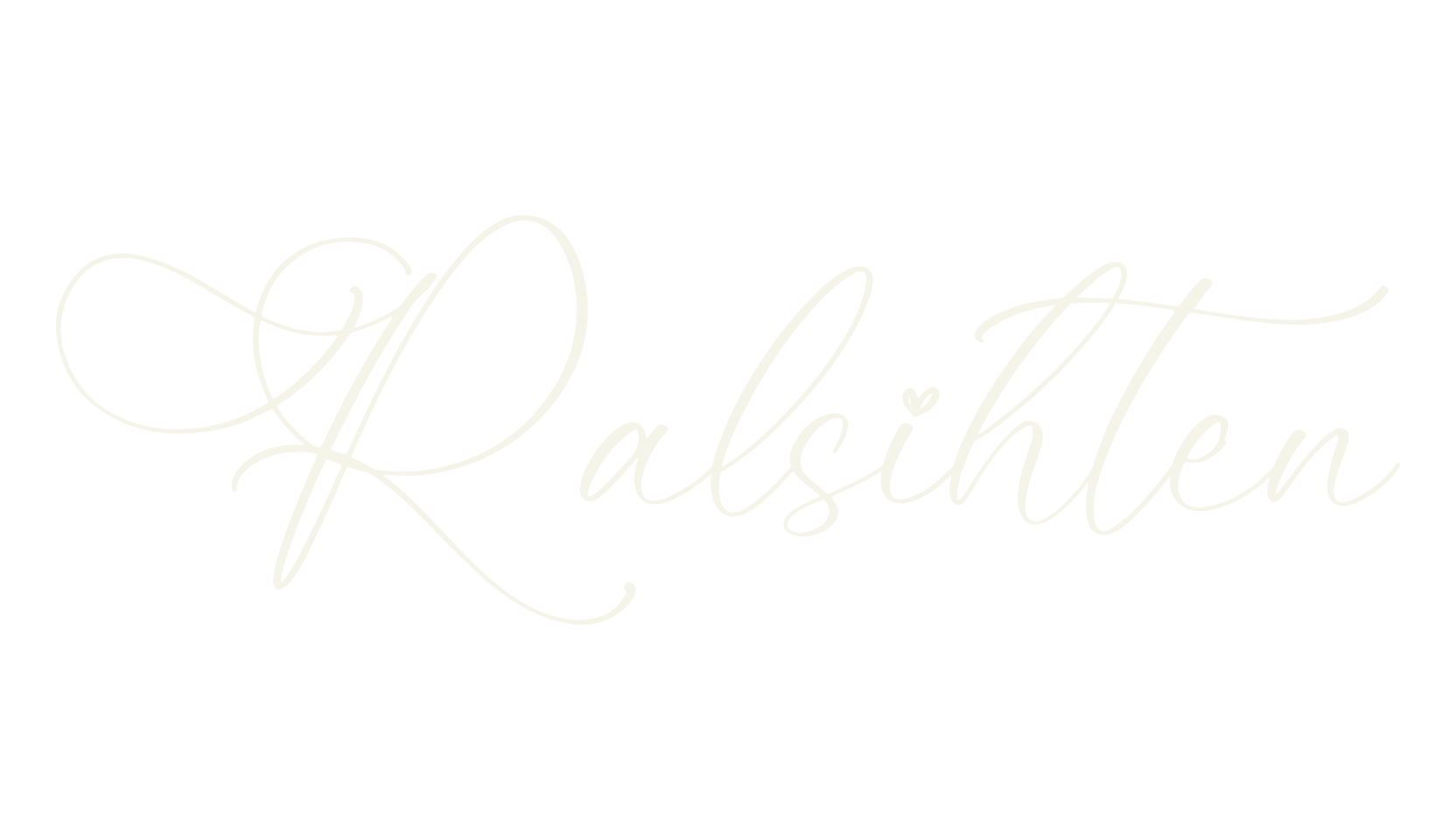 Ralsihten, script font preview