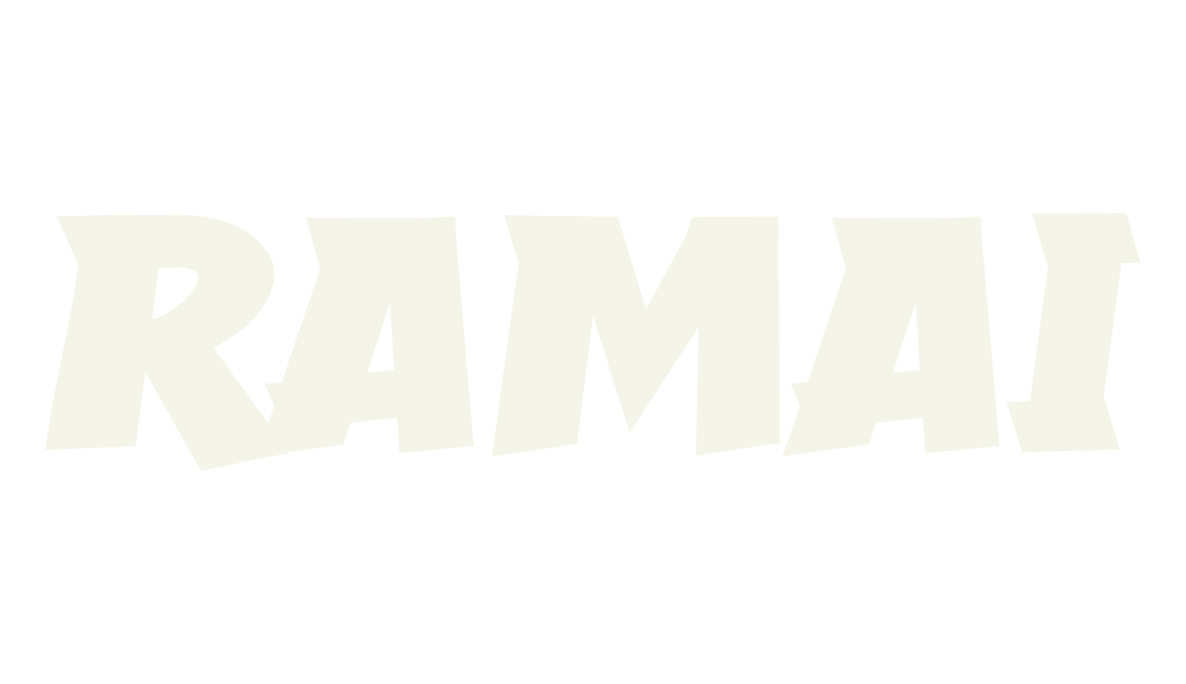 Ramai, poster font preview