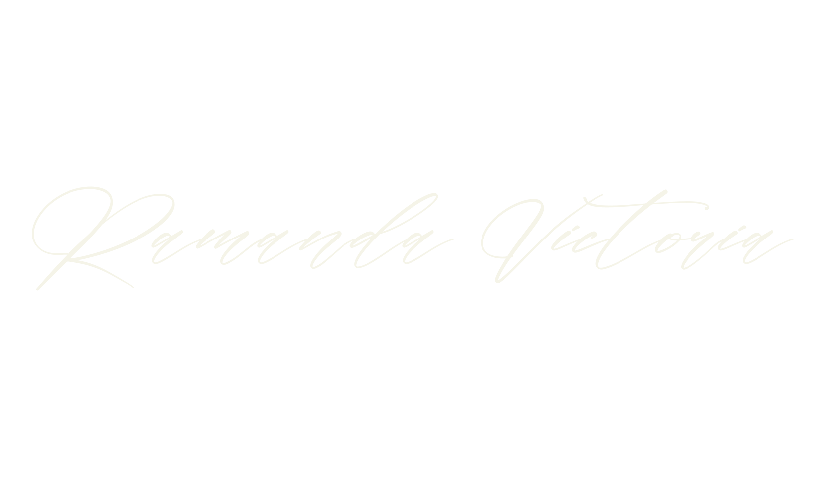 Ramanda Victoria, script font preview