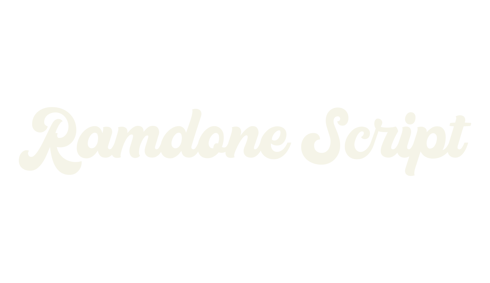 Ramdone Script, display market font preview
