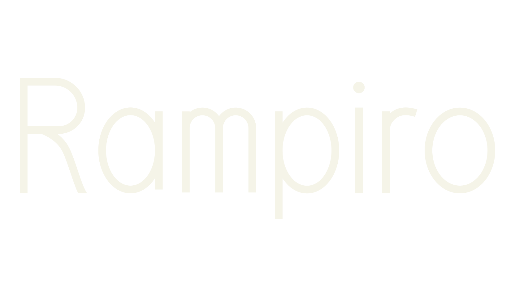 Rampiro, thin font preview