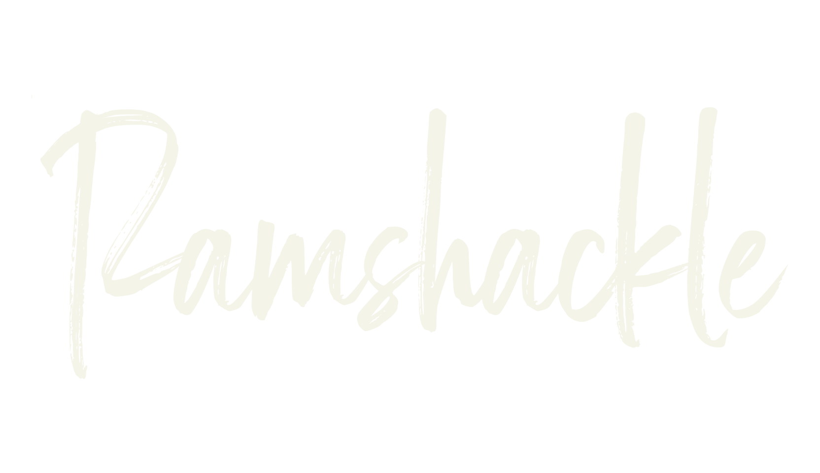 Ramshackle, lettering font preview