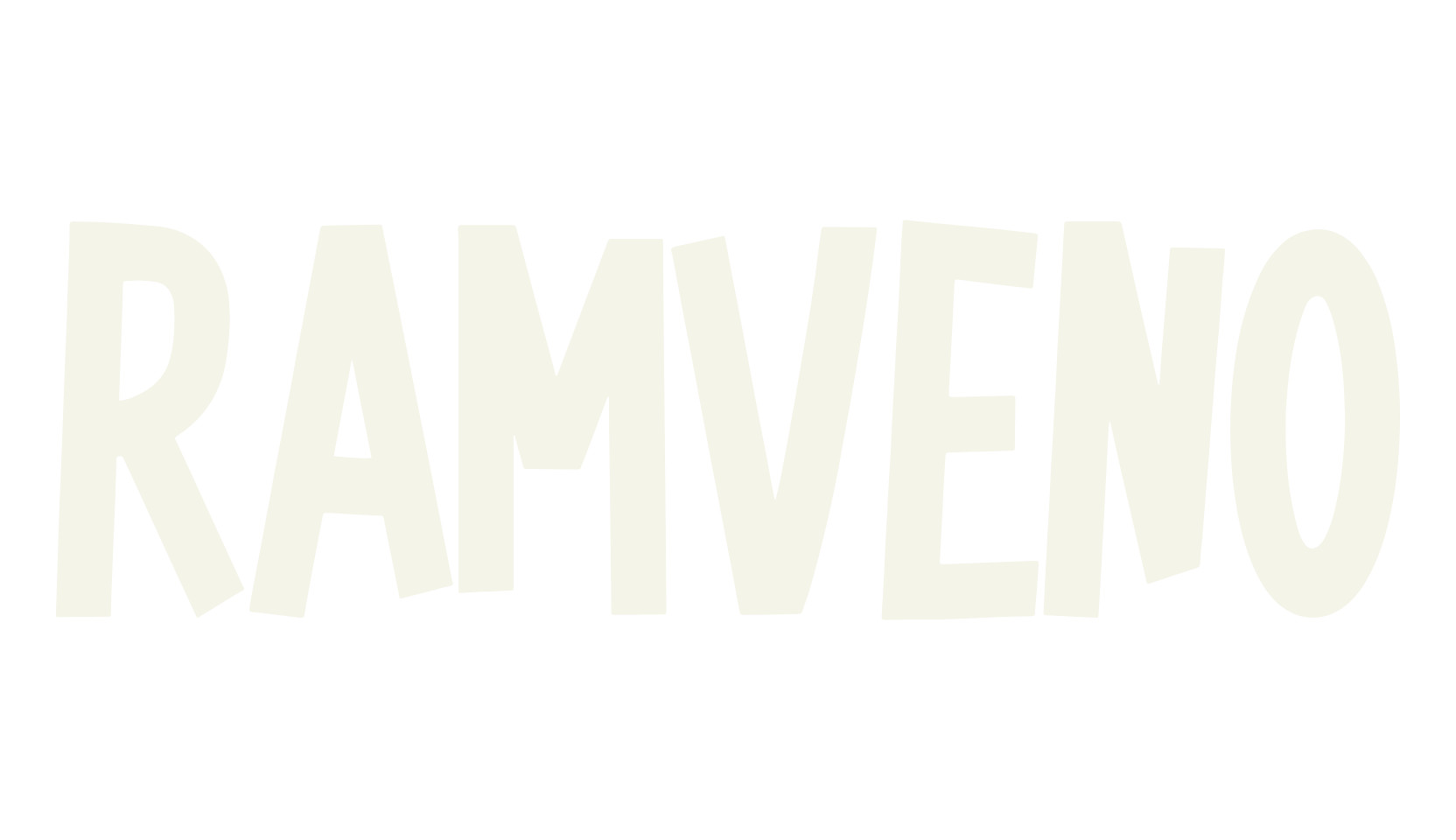 Ramveno, comic font preview